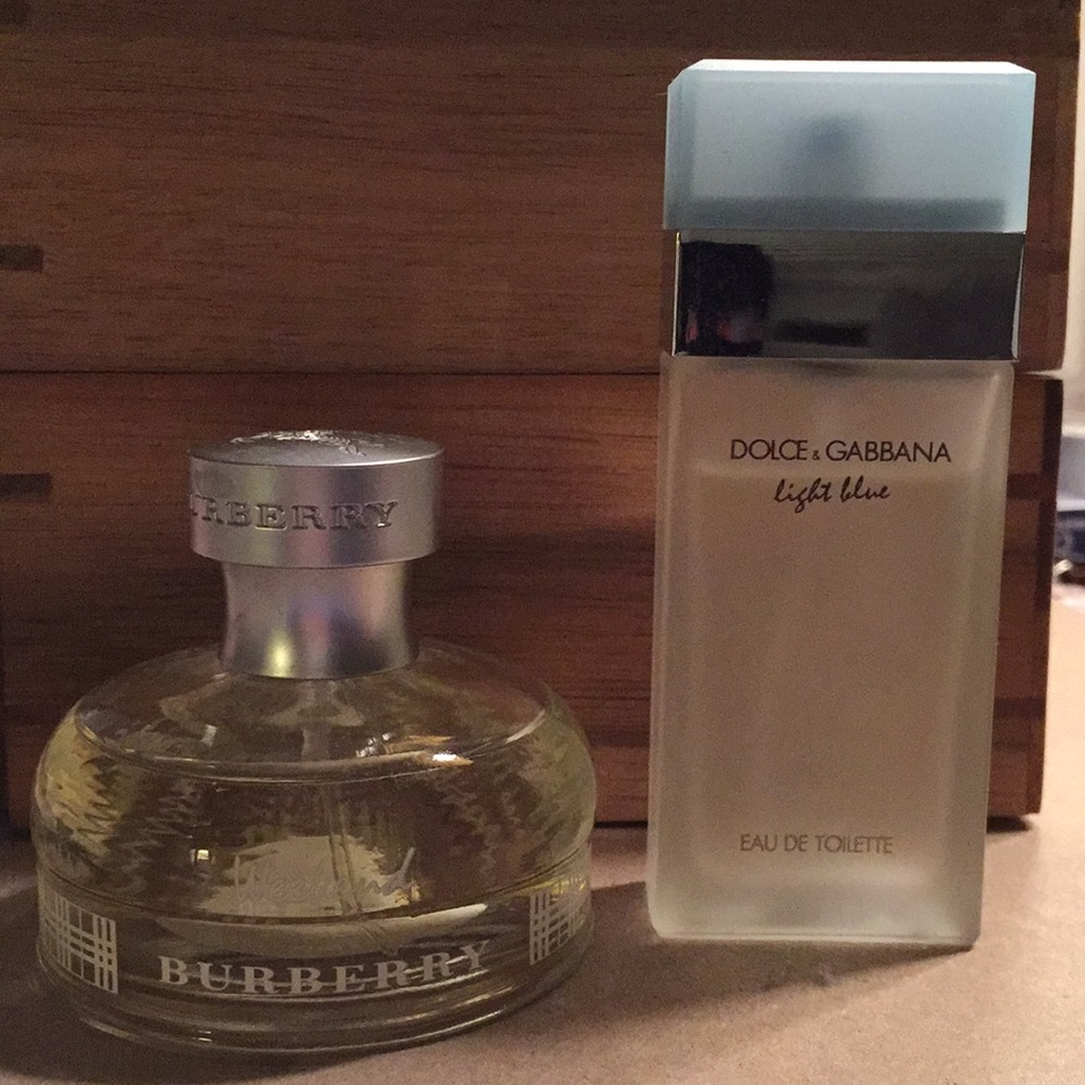 Burberry Weekend and Dolce & Gabbana Light Blue